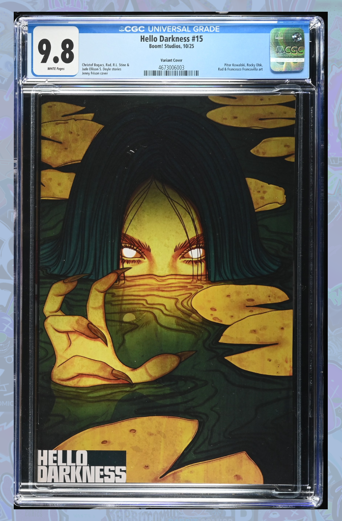 Hello Darkness #15 B Variant (Dressed, Frison) | CGC 9.8