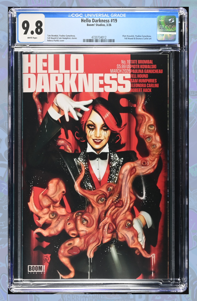 Hello Darkness #19 A Main (Dressed, Puebla) | CGC 9.8