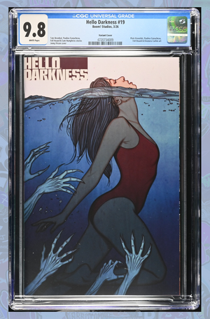 Hello Darkness #19 B Variant (Dressed, Frison) | CGC 9.8