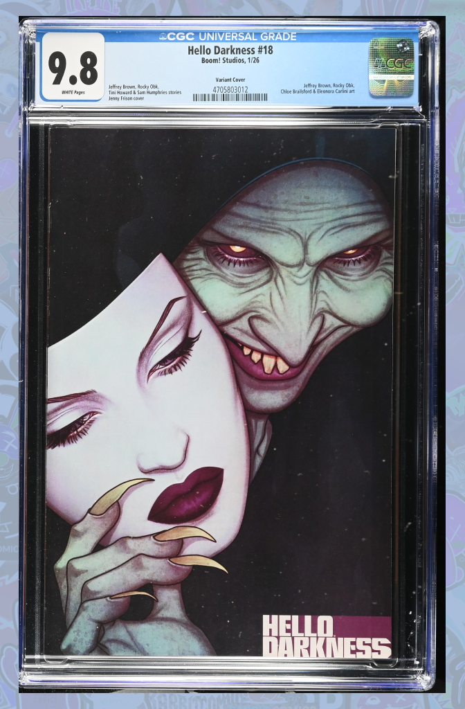 Hello Darkness #18 B Variant (Dressed, Frison) | CGC 9.8