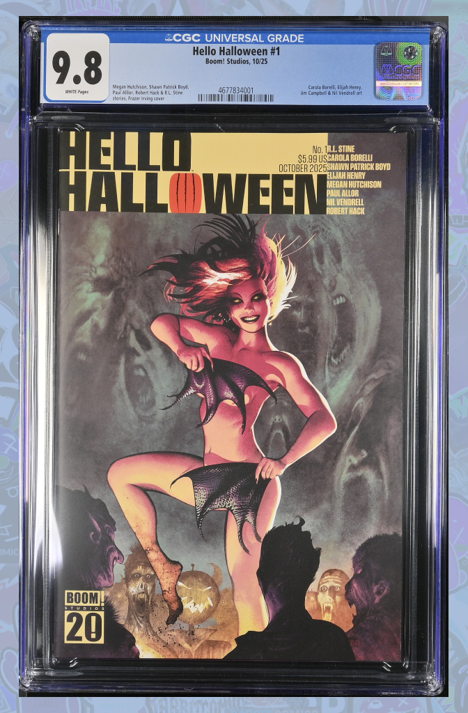 Hello Halloween #1 A Main (Dressed, Irving) | CGC 9.8