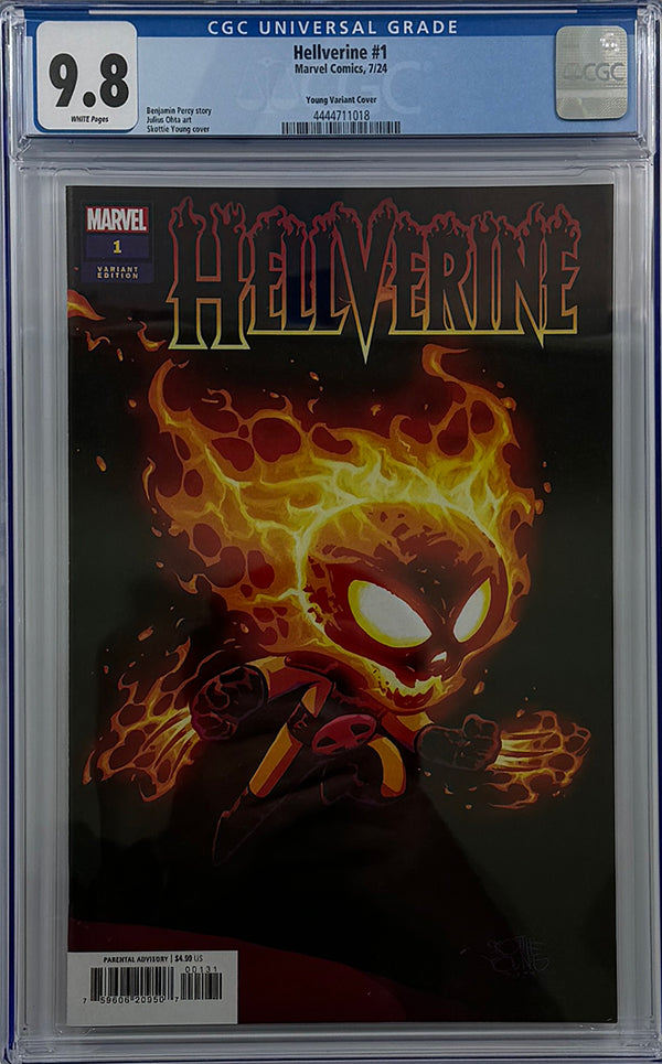 HELLVERINE #1 | SKOTTIE YOUNG VARIANT | CGC 9.8