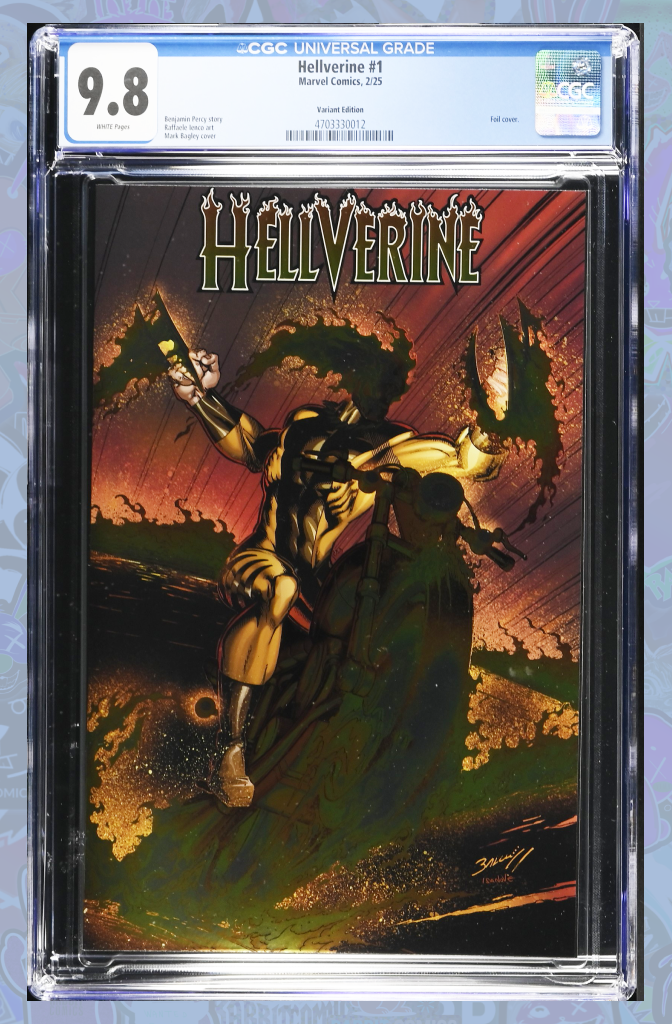 Hellverine #1 | Bagley Foil Variant | CGC 9.8