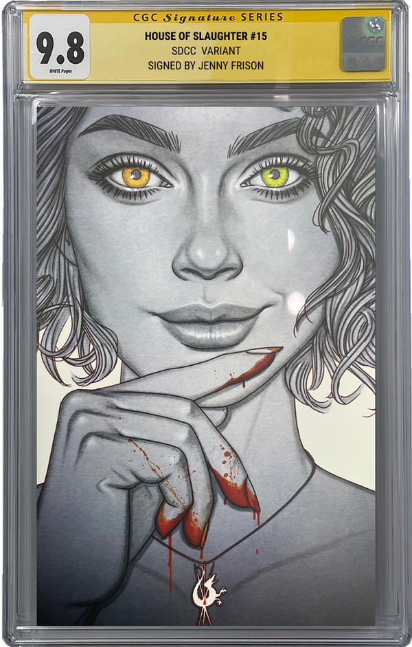 House of Slaughter #15 | Jenny Frison Virgin Variant SDCC | CGC 9.8