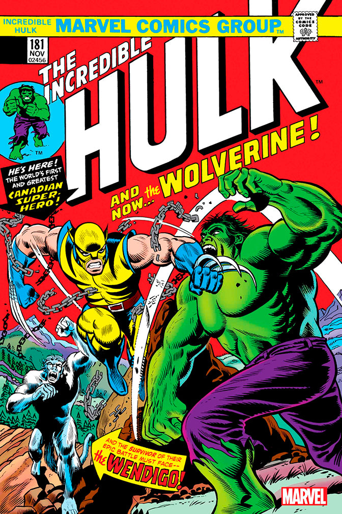 INCREDIBLE HULK #181 | FACSIMILE EDITION FOIL VARIANT [NEW PRINTING]