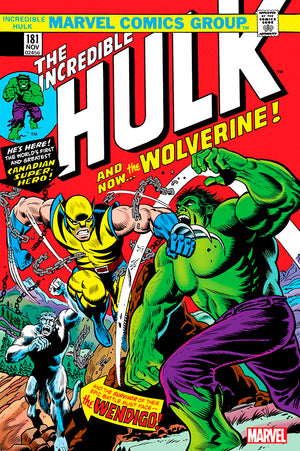 INCREDIBLE HULK #181 | FACSIMILE EDITION FOIL VARIANT [NEW PRINTING]