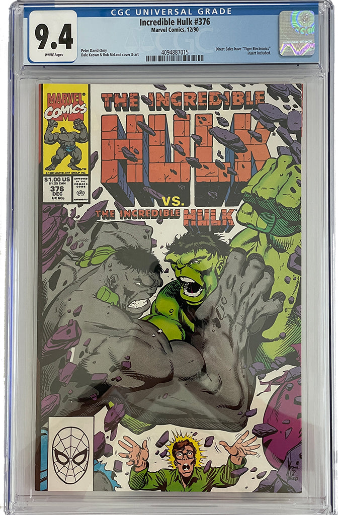 Incredible Hulk #376 (1990) | CGC 9.4