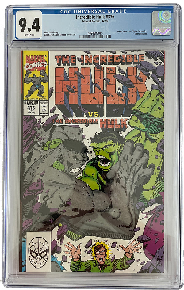Incredible Hulk #376 (1990) | CGC 9.4