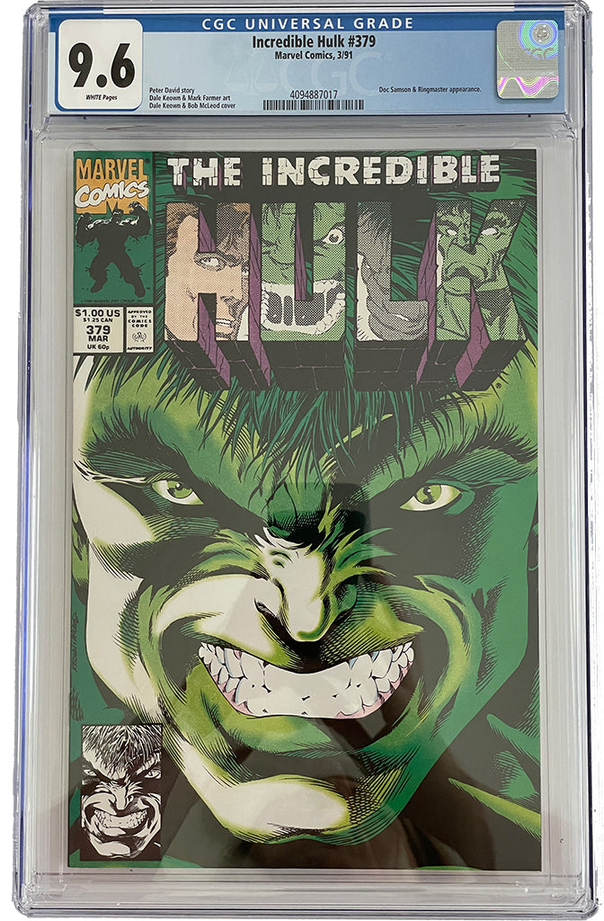 Incredible Hulk #379 (1991) | CGC 9.6
