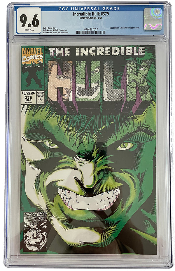 Incredible Hulk #379 (1991) | CGC 9.6