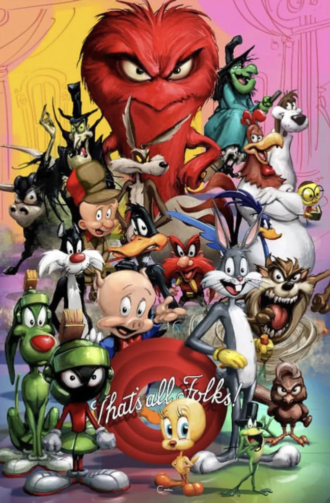 LOONEY TUNES THAT’S ALL FOLKS! CLAYTON CRAIN EXCLUSIVE LTD 500