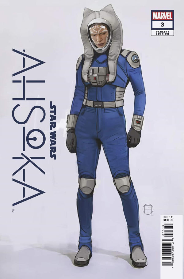 STAR WARS: AHSOKA #3 | CONCEPT ART 1:10 RATIO VARIANT | PREORDER