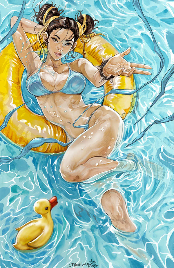 Street Fighter Swimsuit 2024 | Terrificon Exclusive Virgin Cover by Daxiong