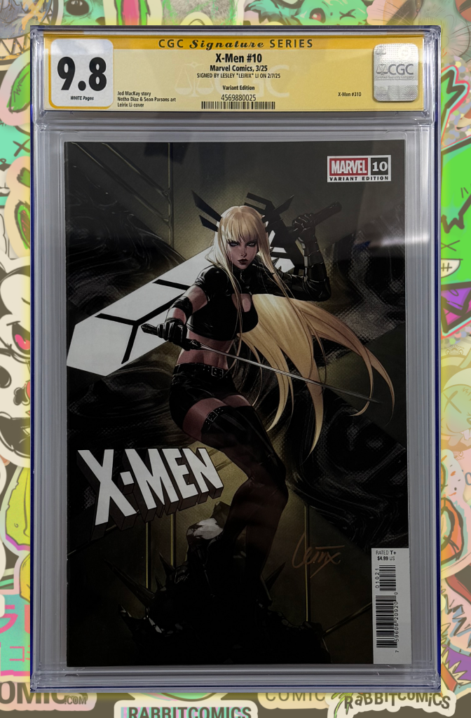 X-MEN #10 | LEIRIX MAGIK VARIANT | SIGNED BY LEIRIX | CGC SS 9.8