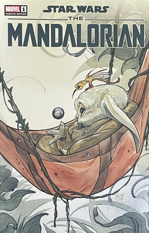 THE MANDALORIAN #1 S2 | PEACH MOMOKO SDCC TRADE VARIANT