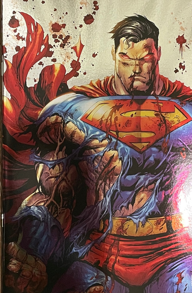 SUPERMAN #4| KIRKHAM BATTLE DAMAGED FOIL | SDCC EXCLUSIVE