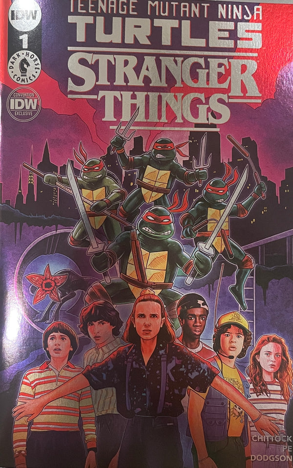 TMNT Stranger Things #1 | SDCC FOIL Exclusive