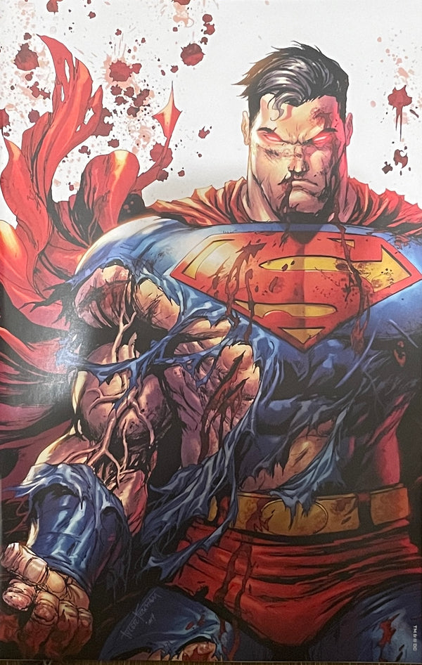 Superman #4 | Kirkham Battle Damaged SDCC Virgin Variant