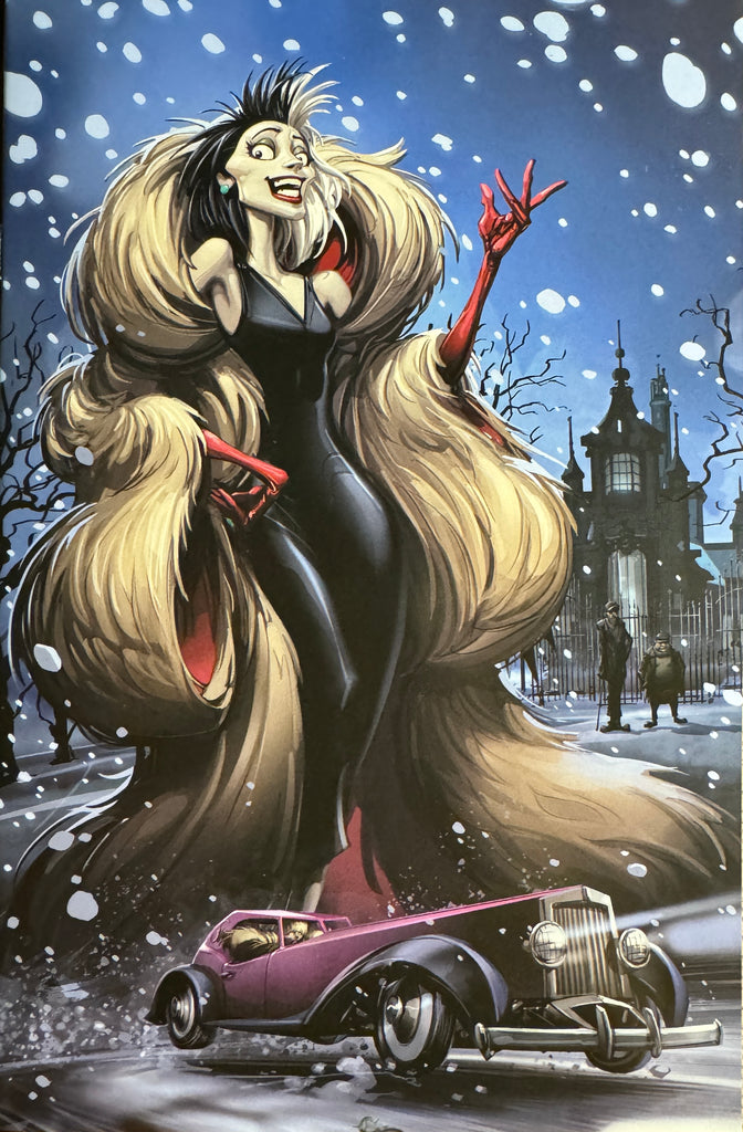 Cruella #1 | Clayton Crain MegaCon Virgin Variant | Limited to 250