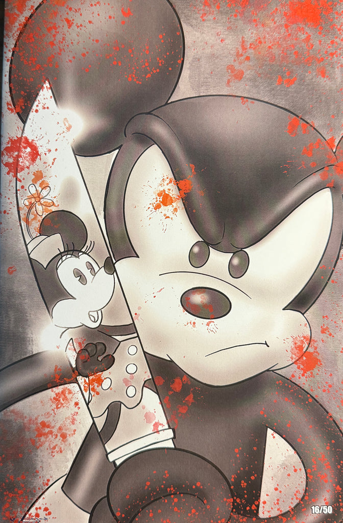 Steamboat Willy Megacon 2024 Artbook Bloody Variant | Limited to 50