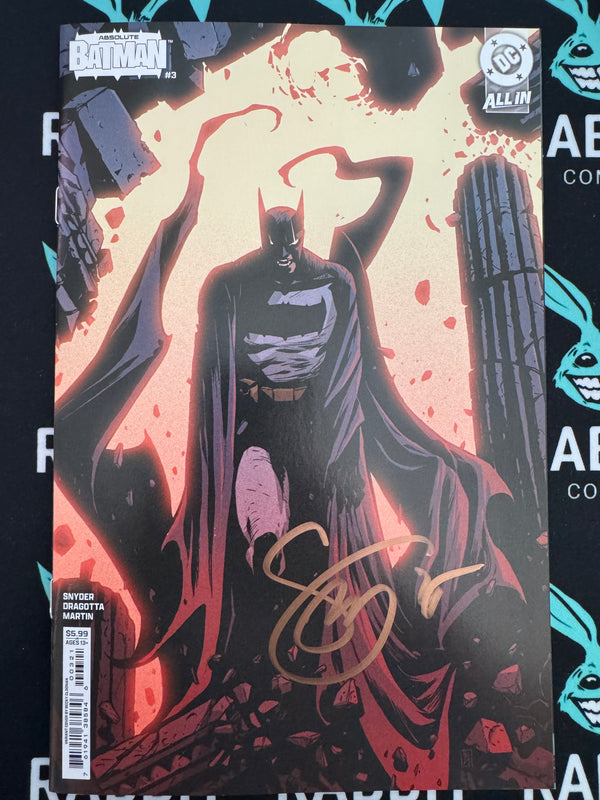 ABSOLUTE BATMAN #3 | CVR B BECKY CLOONAN CARD STOCK VAR | SIGNED BY SCOTT SNYDER