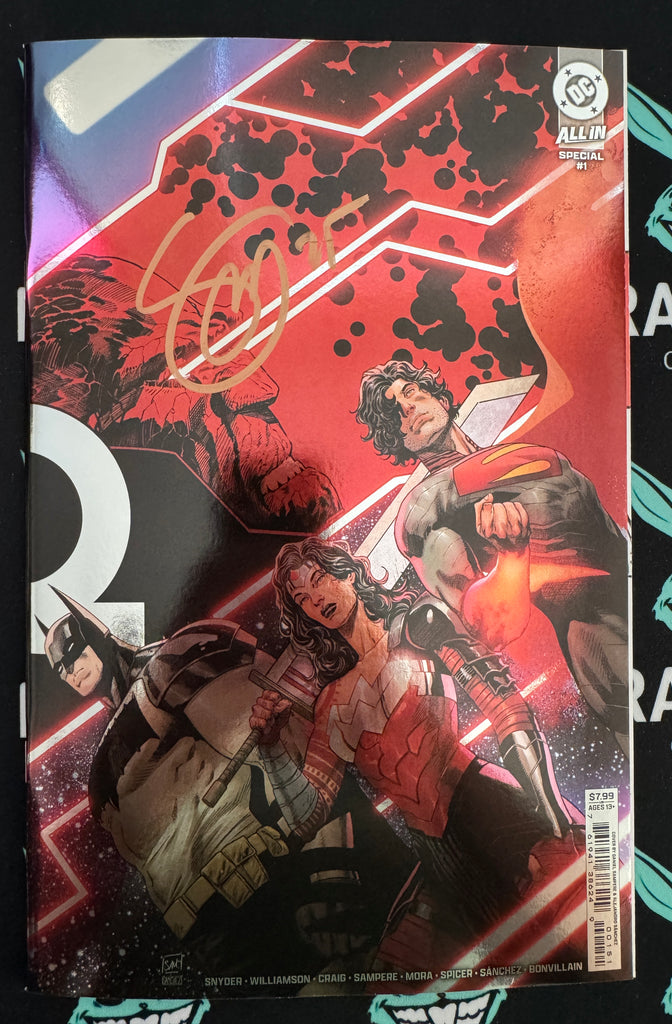 ALL IN SPECIAL #1  | FOIL VARIANT | SIGNED BY SCOTT SNYDER