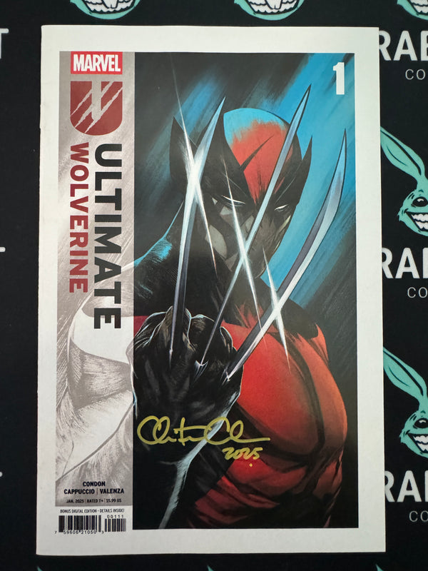 ULTIMATE WOLVERINE #1 | MAIN COVER | SIGNED BY CHRIS CONDON