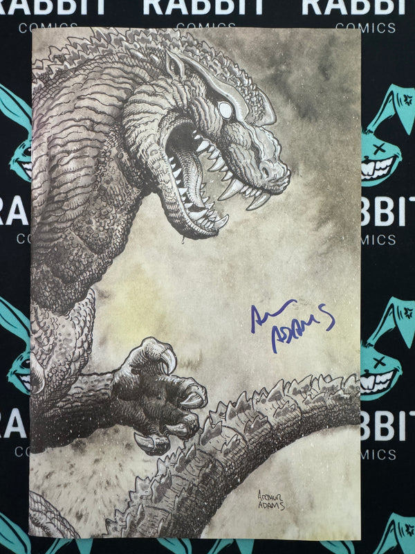 GODZILLAS MONSTERPIECE THEATRE #3 | ART ADAMS VIRGIN MEGACON VARIANT | SIGNED BY ART ADAMS