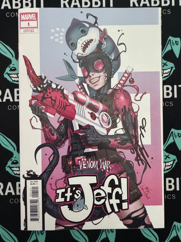 VENOM WAR: IT'S JEFF #1 | INHYUK LEE VARIANT | SIGNED BY INHYUK LEE