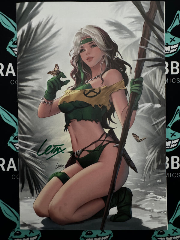 ROGUE: THE SAVAGE LAND #1 | LEIRIX MEGACON VIRGIN VARIANT | SIGNED BY LEIRIX