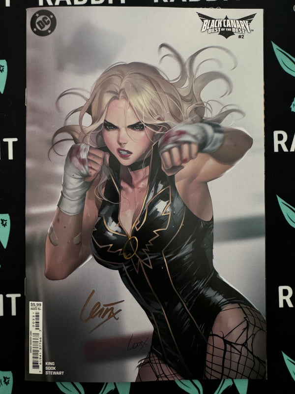 BLACK CANARY BEST OF THE BEST #2 (OF 6) | CVR B LESLEY LEIRIX LI VAR | SIGNED BY LEIRIX