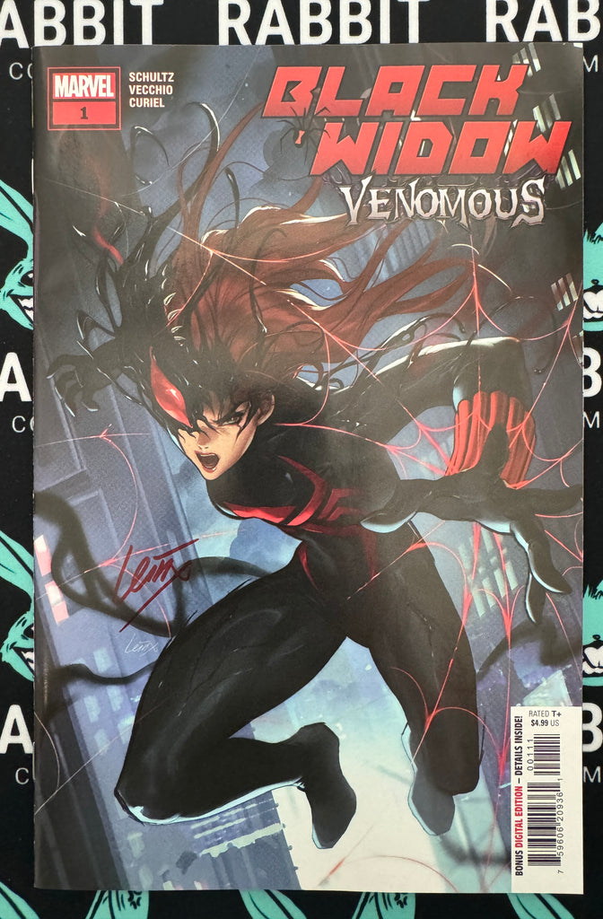 BLACK WIDOW: VENOMOUS #1 | MAIN COVER | SIGNED BY LEIRIX