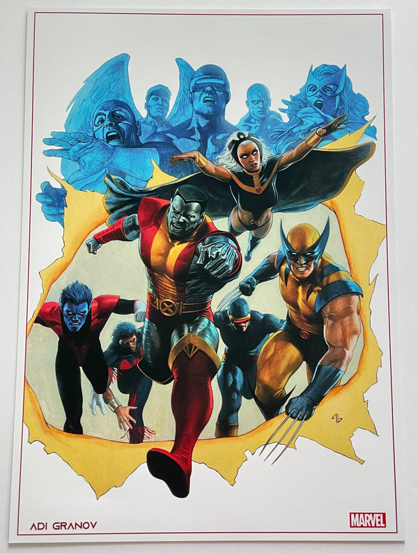 Adi Granov Marvel Art Print | 11.75 x 16.5 | X-Men