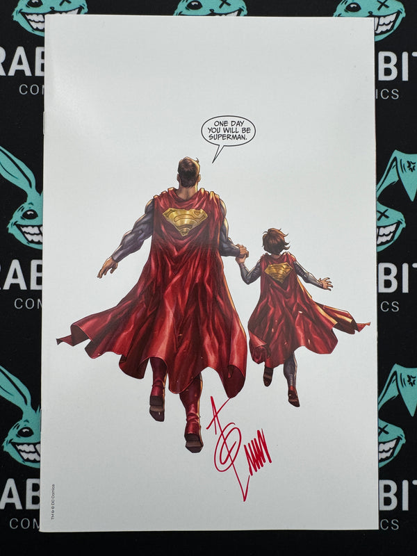 SUPERMAN SON OF KAL-EL #1 | ALAN QUAH VIRGIN VARIANT | SIGNED BY ALAN QUAH