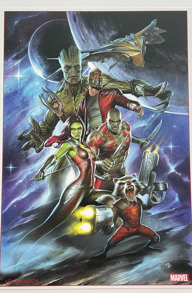 Adi Granov Marvel Art Print | 11.75 x 16.5 | Guardians of the Galaxy