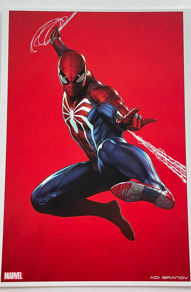 Adi Granov Marvel Art Print | 11.75 x 16.5 | Spider-man