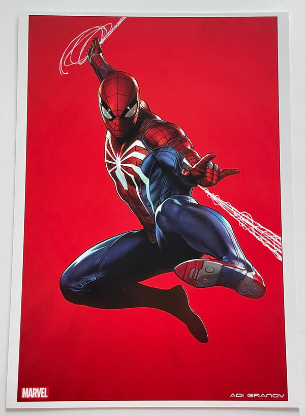 Adi Granov Marvel Art Print | 11.75 x 16.5 | Spider-man