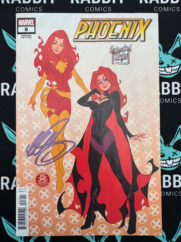 PHOENIX #8 | MARK BROOKS ANIMATED-STYLE VARIANT | SIGNED BY MARK BROOKS