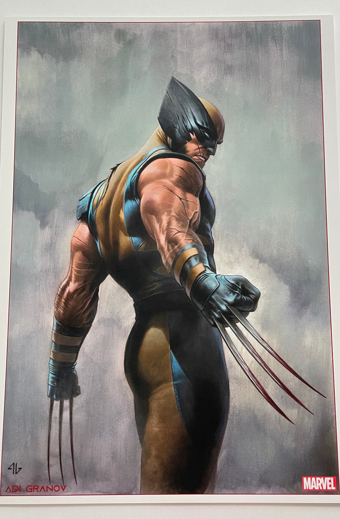 Adi Granov Marvel Art Print | 11.75 x 16.5 | Wolverine