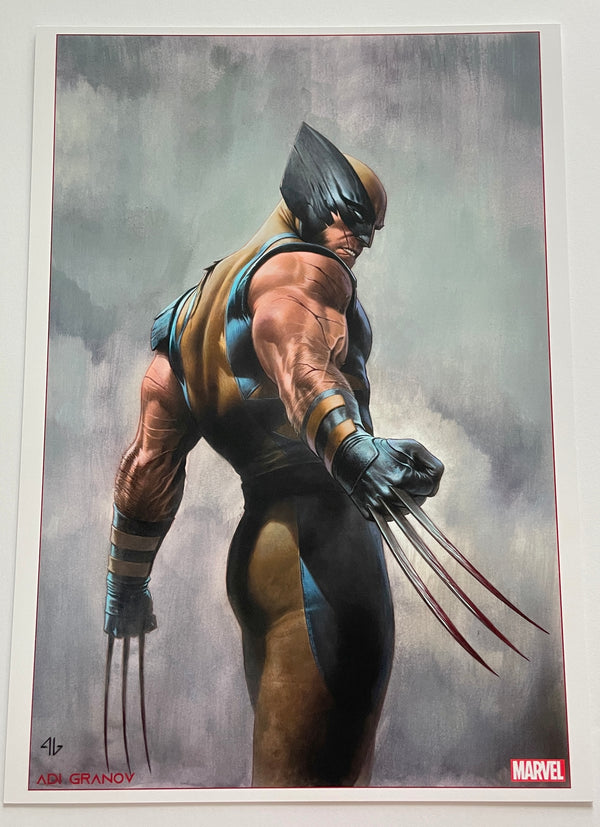 Adi Granov Marvel Art Print | 11.75 x 16.5 | Wolverine