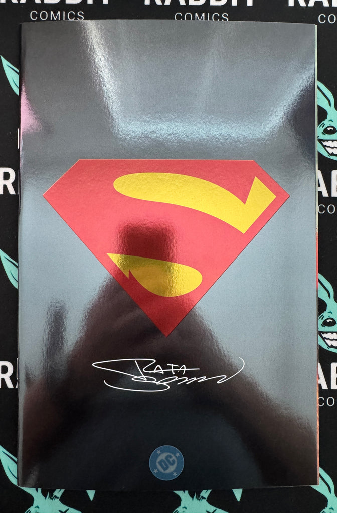 ABSOLUTE SUPERMAN #1  | CVR E LOGO DESIGN FOIL VARIANT | SIGNED BY RAFA SANDOVAL
