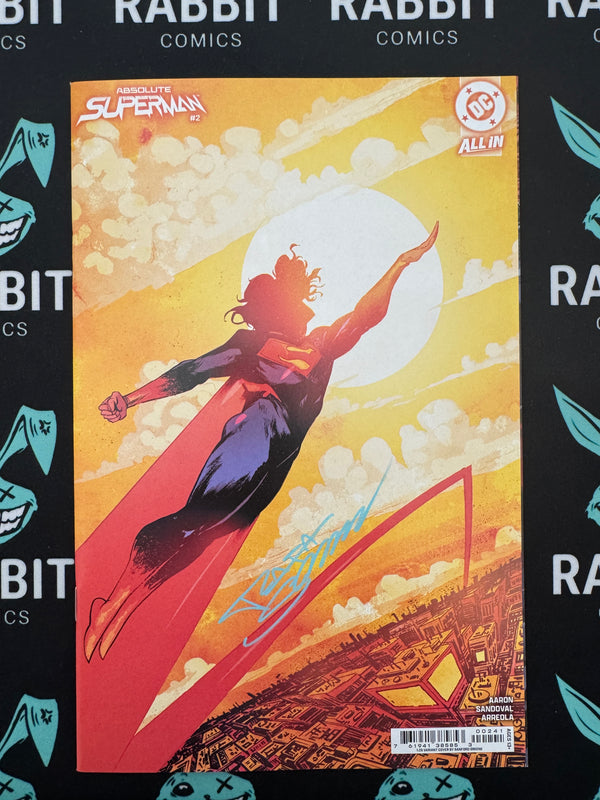 ABSOLUTE SUPERMAN #2 | 1:25 RATIO VARIANT | SIGNED BY RAFA SANDOVAL