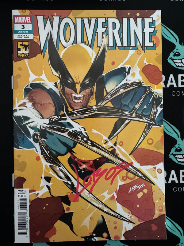 WOLVERINE #3 | PABLO VILLALOBOS VARIANT | SIGNED BY LOBOS