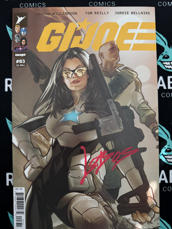 GI JOE #3 | CVR C PABLO VILLALOBOS VAR | SIGNED BY LOBOS