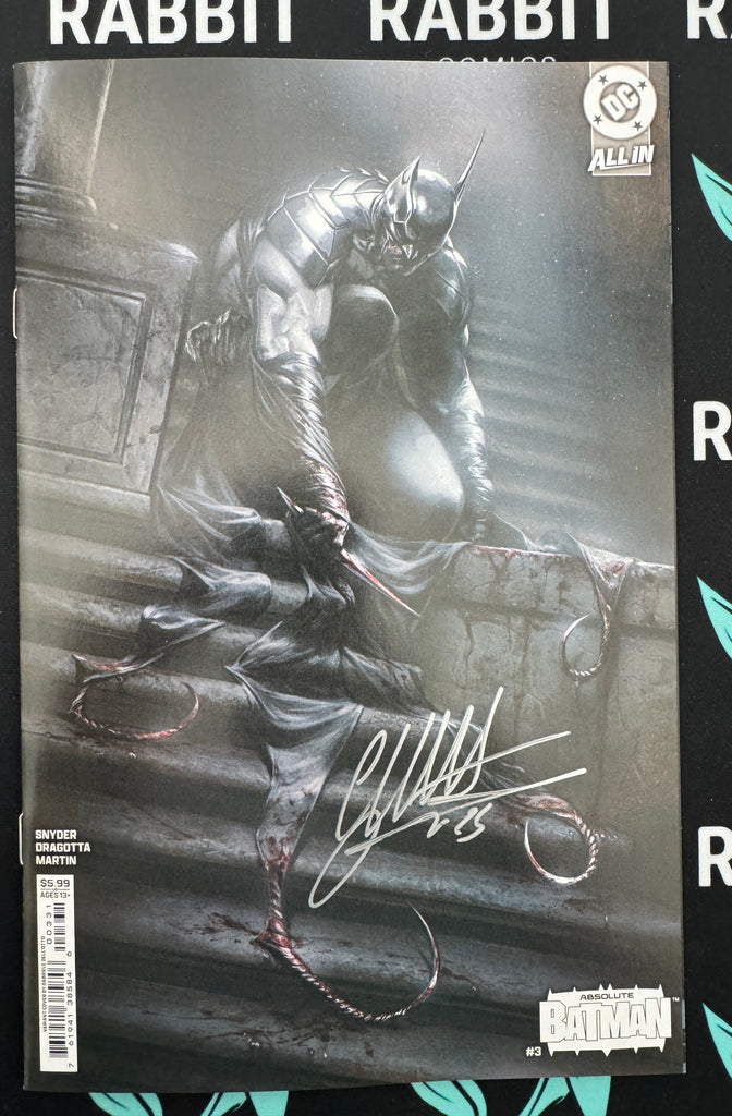 ABSOLUTE BATMAN #3 | CVR C GABRIELE DELL OTTO CARD STOCK VAR | SIGNED BY DELL OTTO
