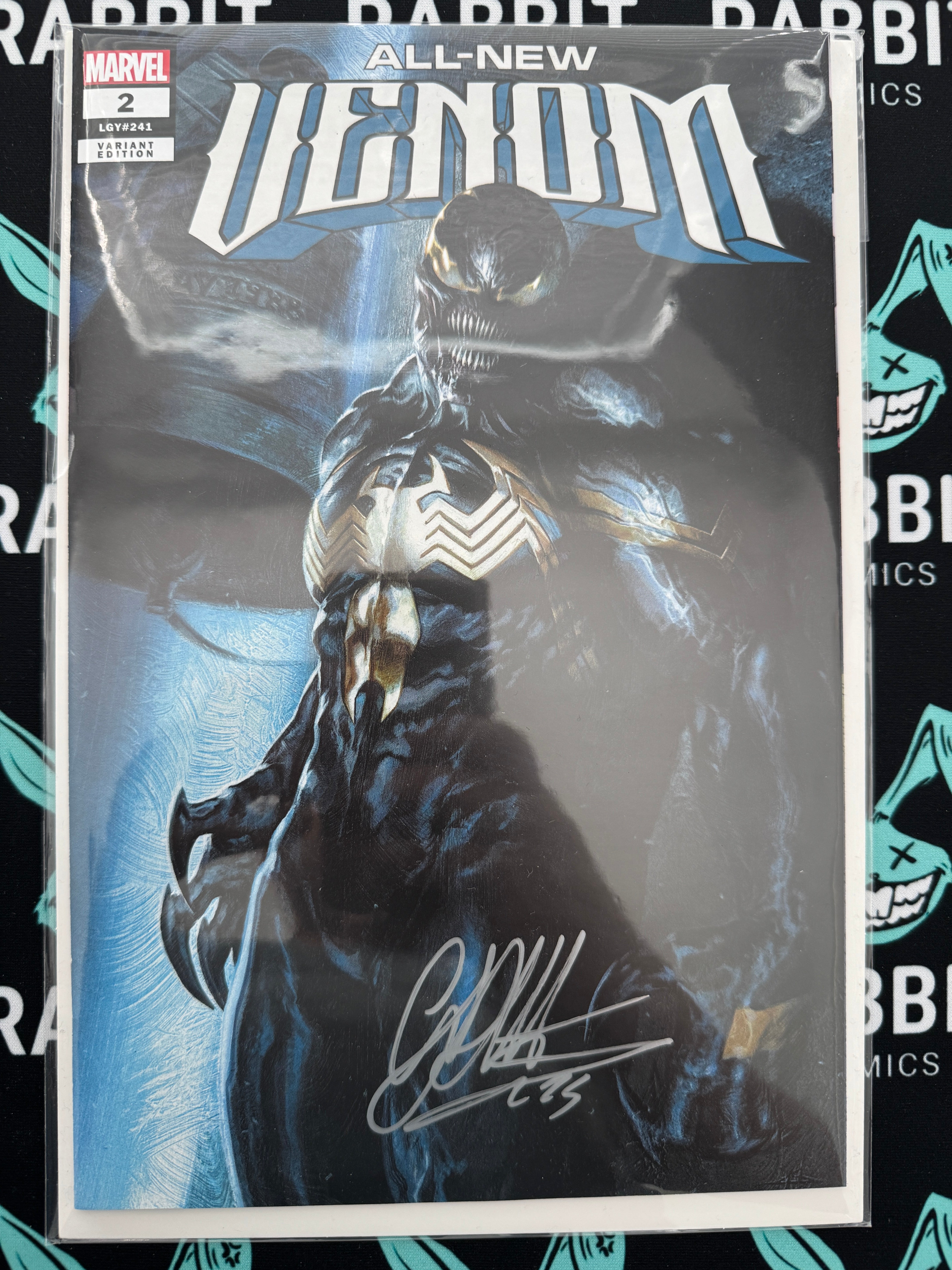ALL-NEW VENOM #1 | MEGACON DELL OTTO VARIANT | SIGNED BY DELL OTTO ...