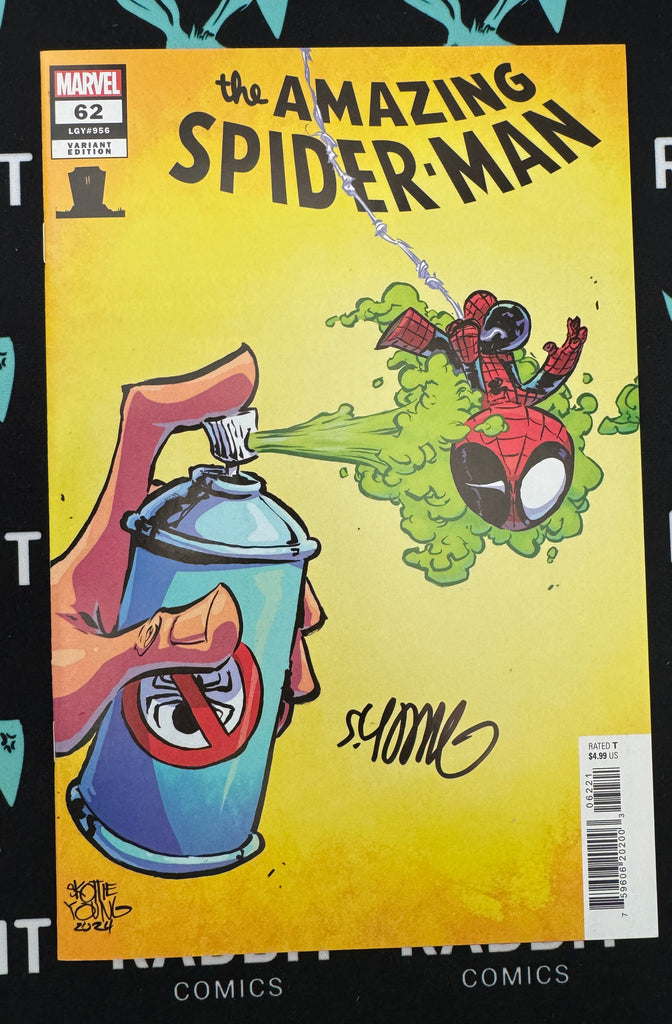 Amazing Spider-Man #62 | Skottie Young Variant | Signed by Skottie Young