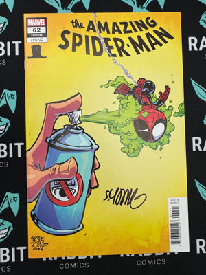 Amazing Spider-Man #62 | Skottie Young Variant | Signed by Skottie Young