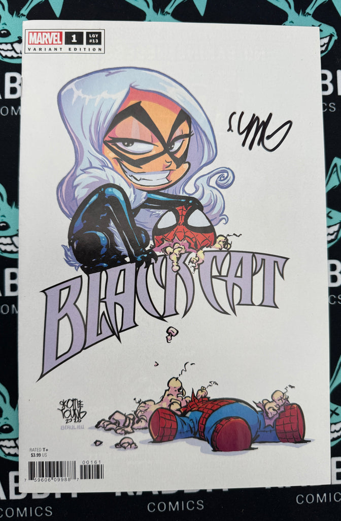 Black Cat #1 | Skottie Young Variant | Signed by Skottie Young