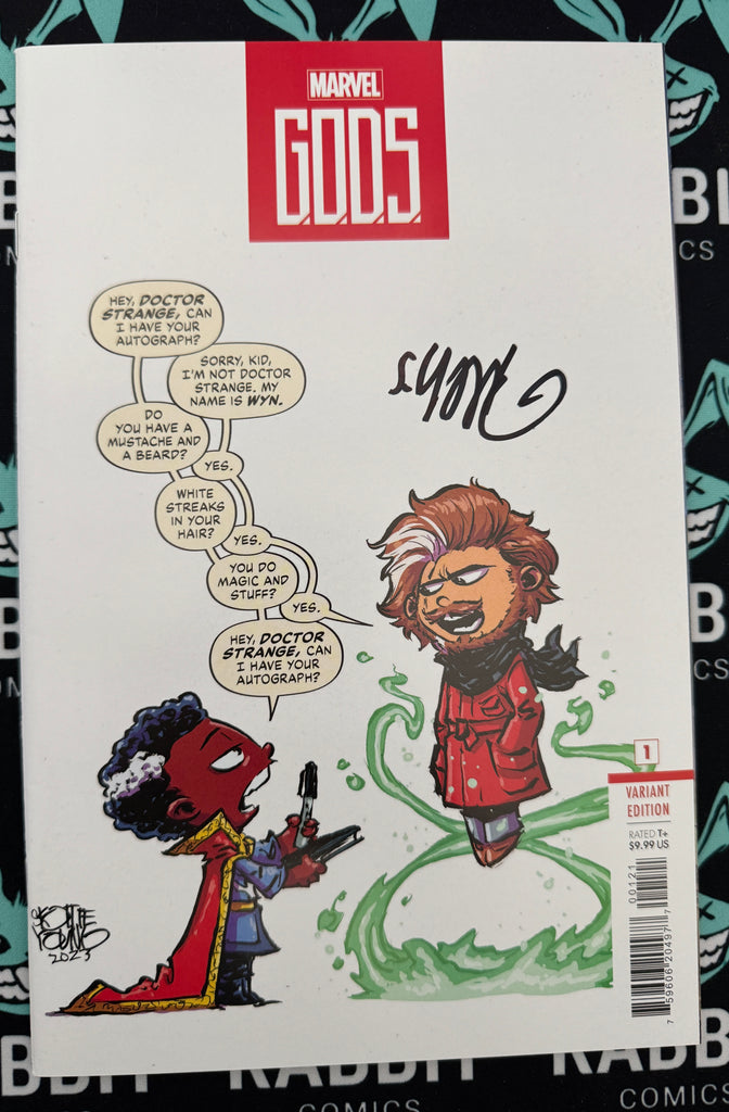 MARVEL GODS #1 | Skottie Young Variant | Signed by Skottie Young